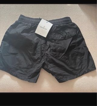 Bañador Moncler Negro Hombre