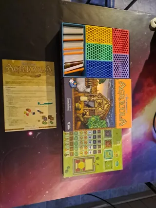 Agricola Homoludicus + Inserto + Fundas