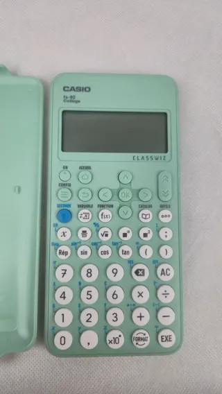 Calculadora Casio FX 92+ College Científica Verde