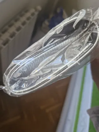 Bolso de fiesta plateado