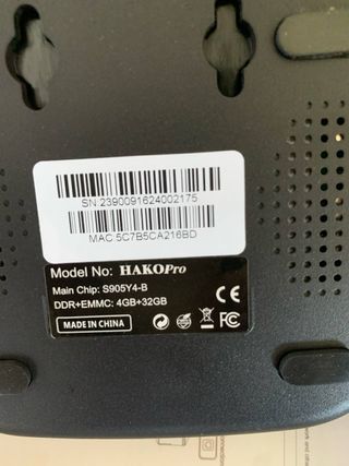 Hako Pro Android TV. 4K Ultra HD. 4/32 GB