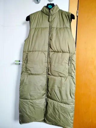 Chaleco largo acolchado H&M Talla XS