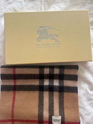 Sciarpa Burberry Beige Multicolor