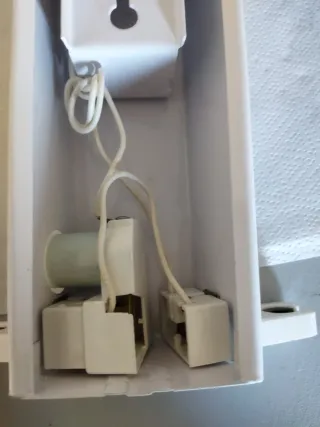 Regleta fluorescente doble