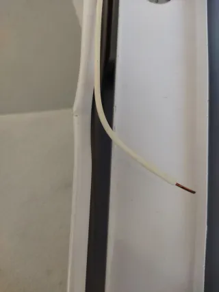 Regleta fluorescente doble