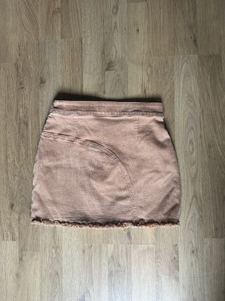 Minifalda Bershka Marrón