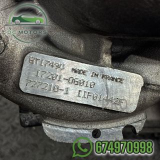 172010G010 turbo Toyota avensis 2.0 D4D 115cv 1CD-FTV