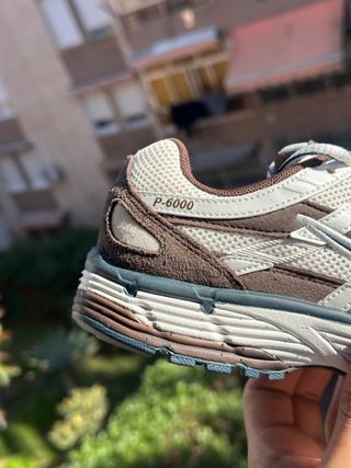 Nike P-6000 Talla 36 EU Marrón/Blanco