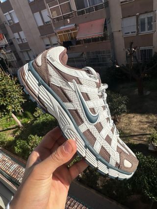 Nike P-6000 Talla 36 EU Marrón/Blanco