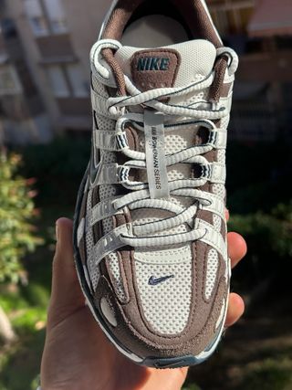 Nike P-6000 Talla 36 EU Marrón/Blanco