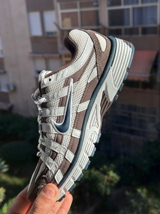 Nike P-6000 Talla 36 EU Marrón/Blanco
