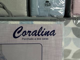 Juego Sábanas Coralina Cama 150cm