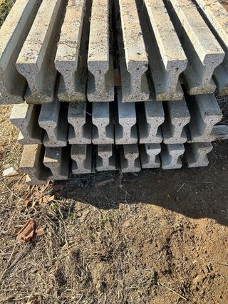 Vigas de hormigón 1,60m