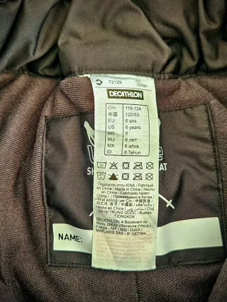 Pantalón de esquí impermeable Niños Wedze. 6 años