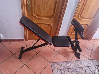 Banco Plegable Musculación Multifuncional