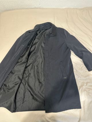 Gabardina Bugatti Larga Doble Forro