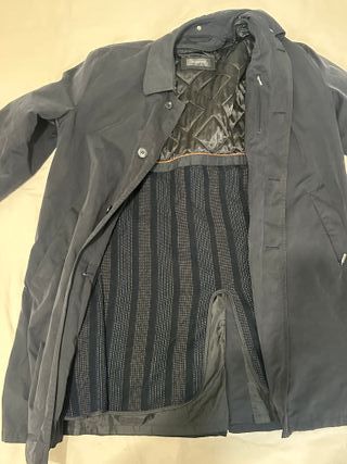 Gabardina Bugatti Larga Doble Forro