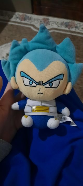 Peluche Goku/Vegeta Super Saiyan Blu