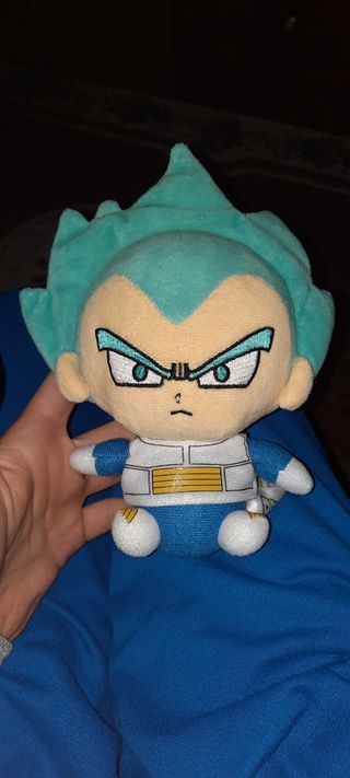 Peluche Goku/Vegeta Super Saiyan Blu