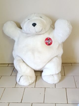 Orso Peluche Coca Cola 50cm Originale