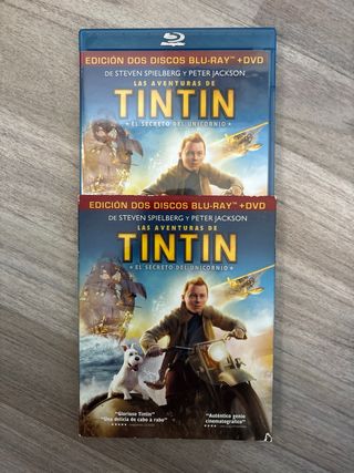 Las Aventuras de Tintín Blu-Ray + DVD