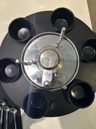 Set Fondue Le Creuset Hierro Fundido