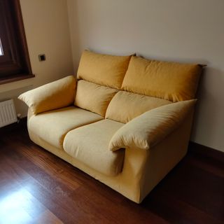 Sofá de tela 150 cm