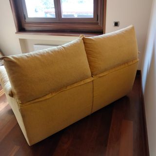 Sofá de tela 150 cm