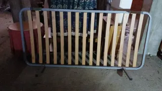 Somier metálico cama individual