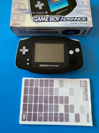 Nintendo Game Boy Advance Negra