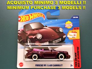 Hot Wheels Porsche 911 Turbo Cabriolet