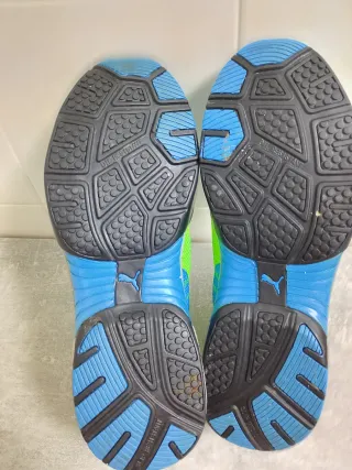 Scarpe antinfortunistiche Puma donna blu/verde