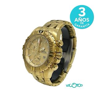 Reloj Festina Cuarzo Acero Dorado
