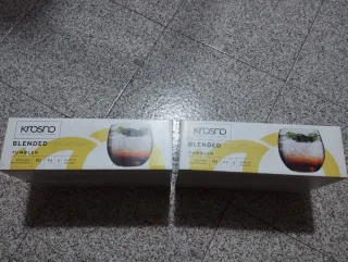 Set 6 Bicchieri Krosno Vetro