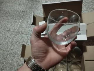 Set 6 Bicchieri Krosno Vetro