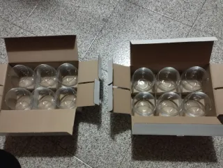 Set 6 Bicchieri Krosno Vetro