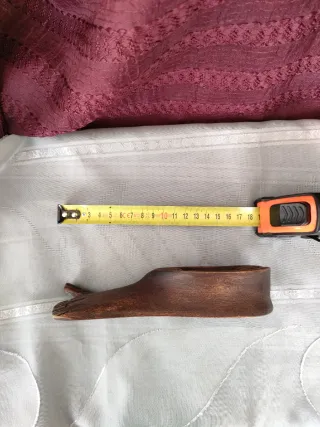 Cenicero de madera tallada para cigarrillos/puros