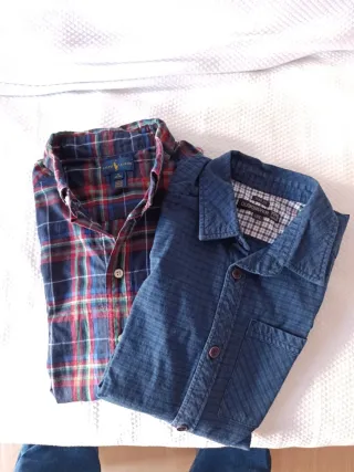 Lote 2 Camisas Polo Ralph Lauren y Quiksilver