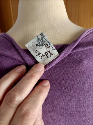 Chaqueta corta morada