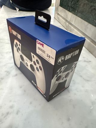 Mando Raptor PS4 Inalámbrico Blanco