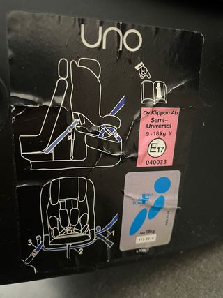 Silla coche bebé contramarcha Wob Uno