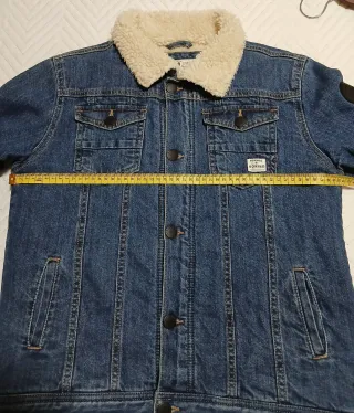 Chaqueta vaquera Rebel borreguillo