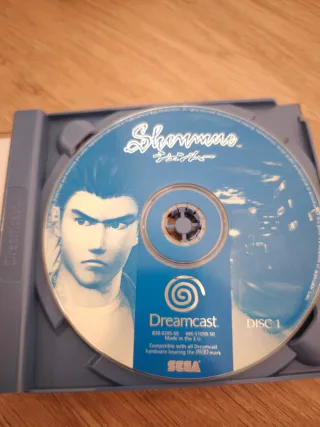Shenmue Dreamcast SOLO DISCO 1 y 2