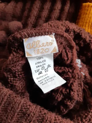 3 Conjuntos gorro y bufanda de lana