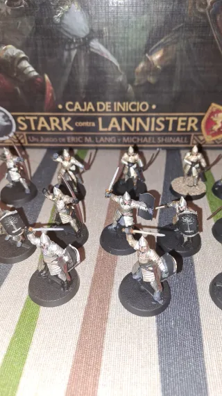Figuras soldados de Gondor warhammer