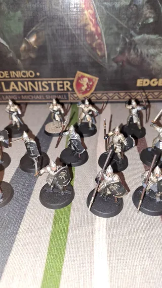 Figuras soldados de Gondor warhammer