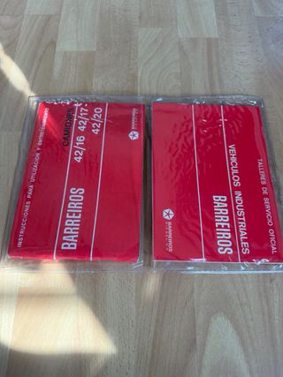 Manual camión Barreiros y complemento con Funda