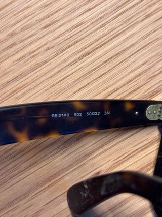 Gafas de Sol Ray-Ban Vintage Negras