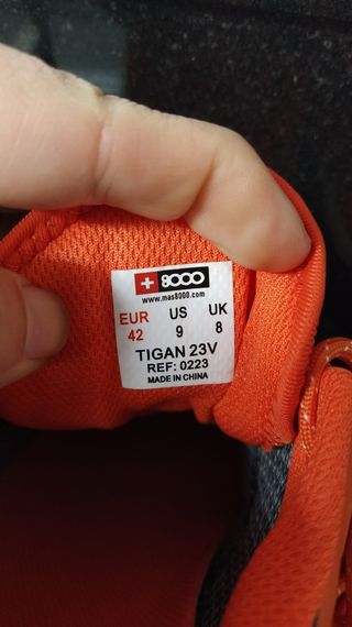 Zapatillas de montaña +8000 Tigan 23V