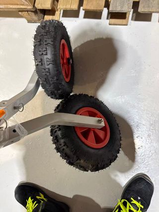 Ruedas de lanzamiento para lancha